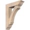Ekena Millwork Imperial Traditional Smooth Bracket w/ Offset Brace, Douglas Fir, 7 1/2"W x 28"D x 36"H BKT0806X28X36IMP01SDF - alternate 1